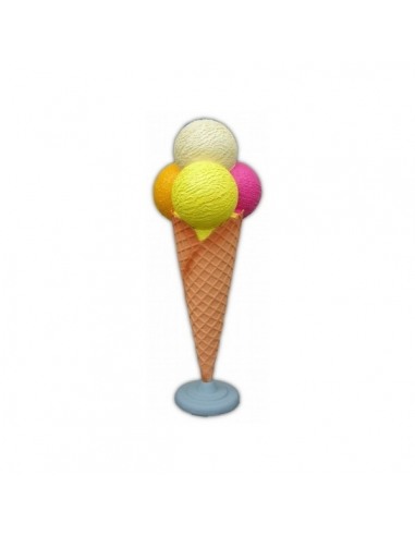 Stop trottoir 4 boules glace artisanale