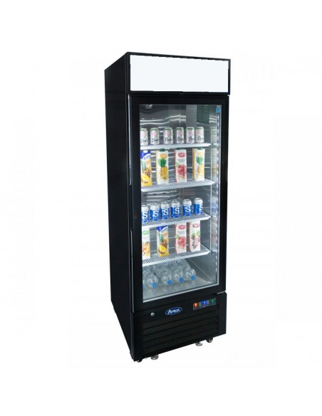 Armoire vitrée négative - Noire