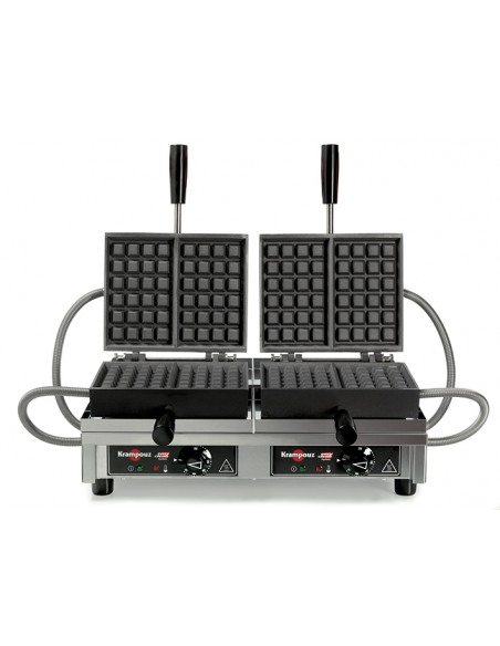 Gaufrier 4x6 Bruxelles double électrique 180° KAMPROUZ