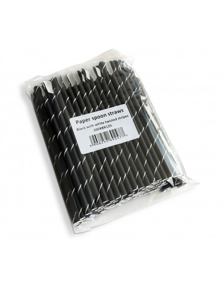 Carton Pailles Cuillères en carton