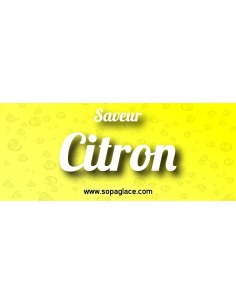 Sirop pour granités saveur Citron Jaune