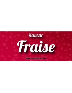 Sirop pour granités saveur Fraise