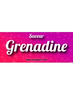Sirop pour granités saveur Grenadine
