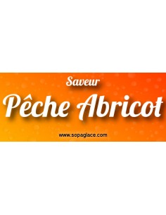 Sirop pour granités saveur Pêche Abricot