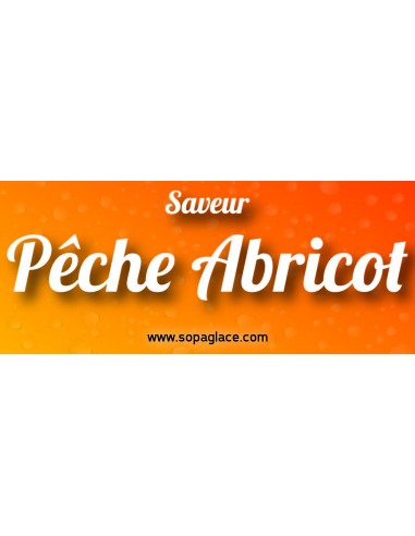 Sirop pour granités saveur Pêche Abricot